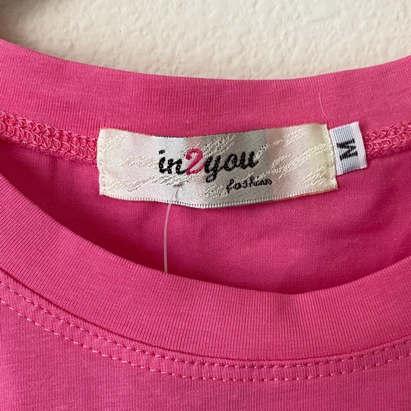 Pink Puff Sleeve Top - Picture 2 of 6